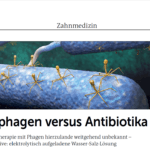 Artikel über Bakteriophagen versus Antibiotika
